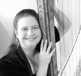 Stephanie Janowski  - Silicon Valley harp musician